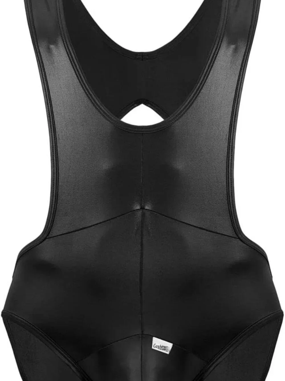[SM/MD] [LG/XL] Candy Man Die Cut Bodysuit Black 99693